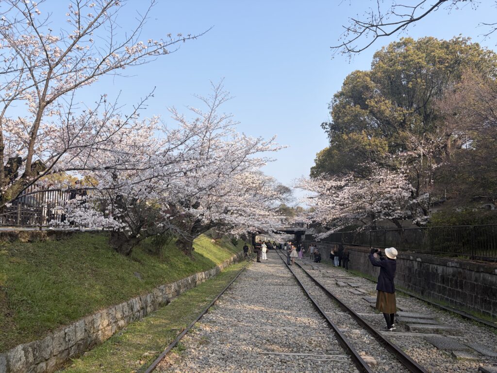 賑わう蹴上インクライン