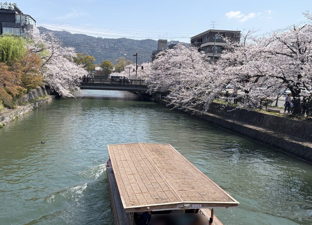 岡崎疏水の十石舟
