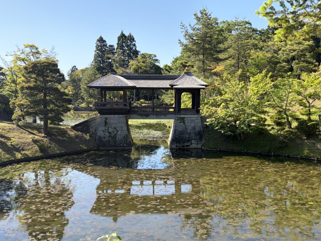 Chitose Bridge at Shugakuin Imperial Villa