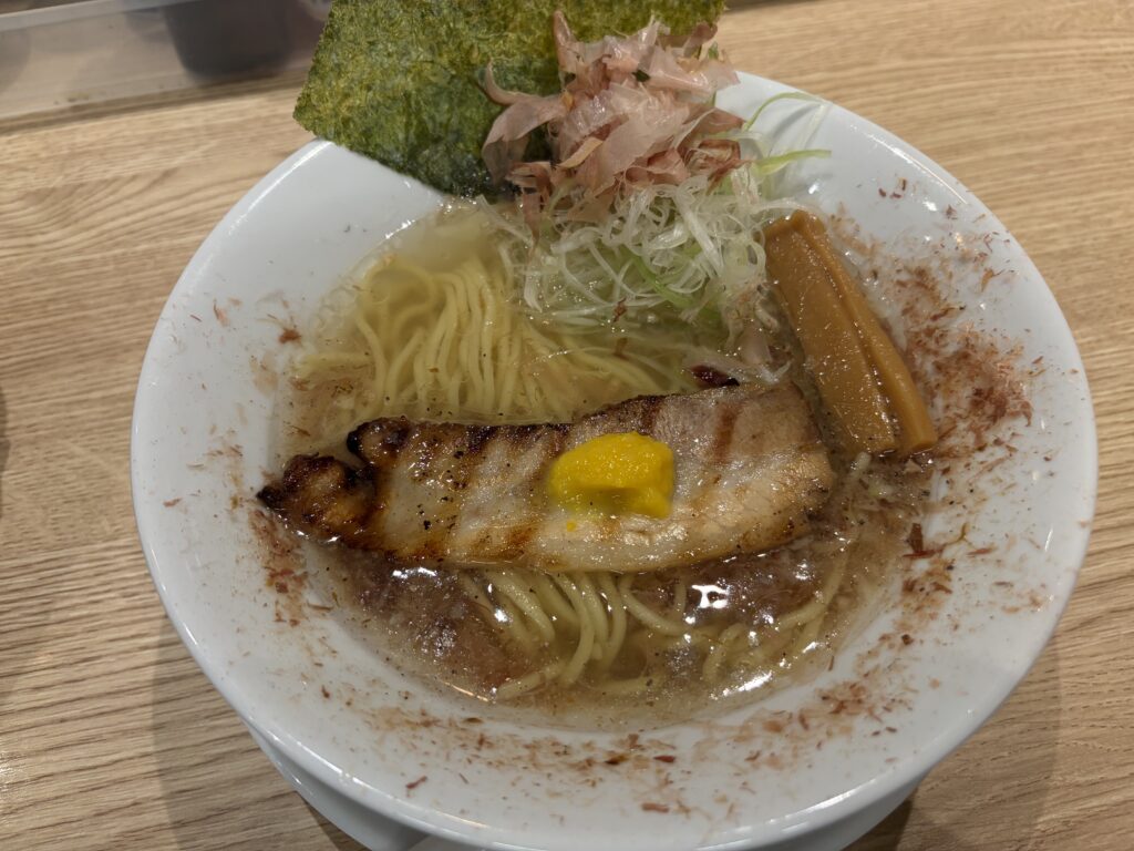 Ramen au yuzu et au sel