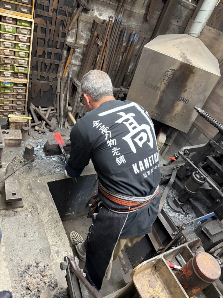 鍛治体験