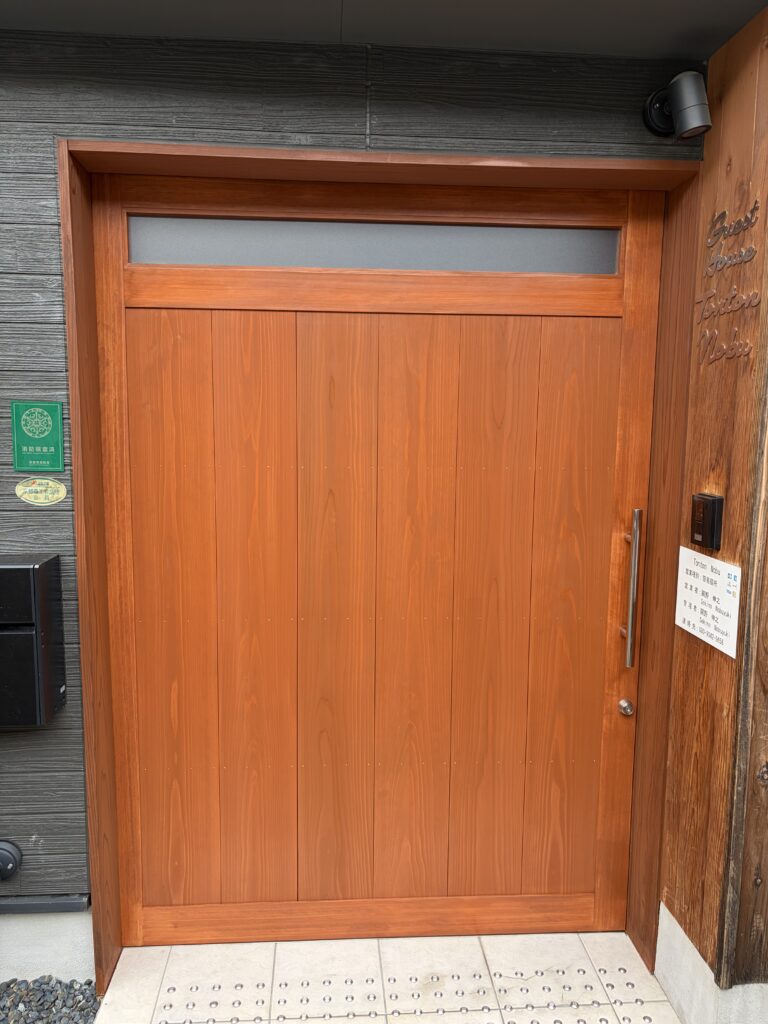 Remplacement de la porte d’entrée